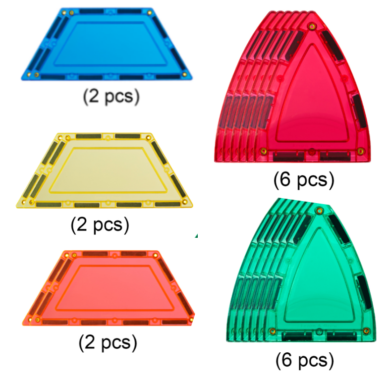 Contents of Learn & grow toys dome pack